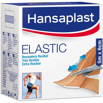 Hansaplast Elastic 5mX6CM