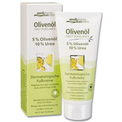 Olivenöl Haut in Balance Fußcreme 5% Olivenöl10% Urea
