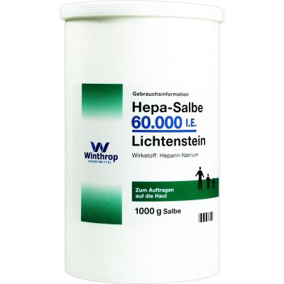 HEPA SALBE 60.000 internationale Einheit Lichtenstein
