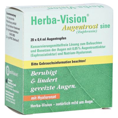HERBA-VISION Augentrost sine Augentropfen