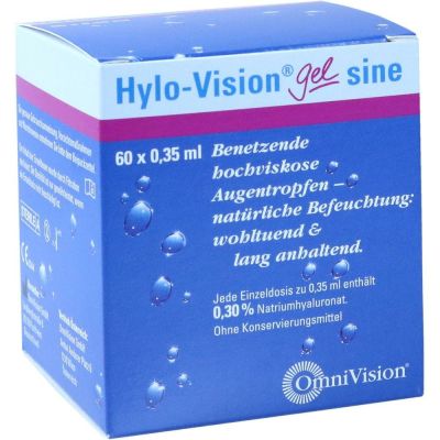 Hylo-Vision Gel sine benetzende Augentropfen