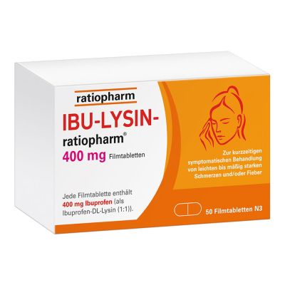 IBU-LYSIN ratiopharm® 400 mg Filmtabletten