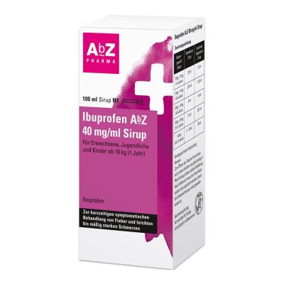 IBUPROFEN AbZ 40 mg/ml Sirup