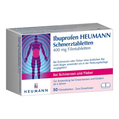 Ibuprofen HEUMANN Schmerztabletten 400mg Filmtabletten