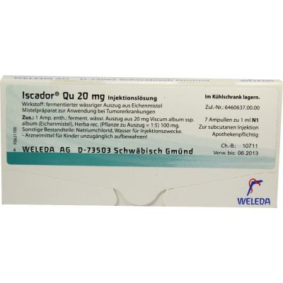 ISCADOR Qu 20 mg Injektionslösung