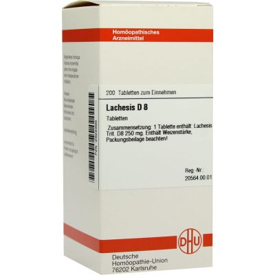 LACHESIS D 8 Tabletten
