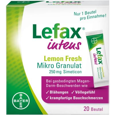 Lefax intens Lemon Fresh 250mg bei Blähungen
