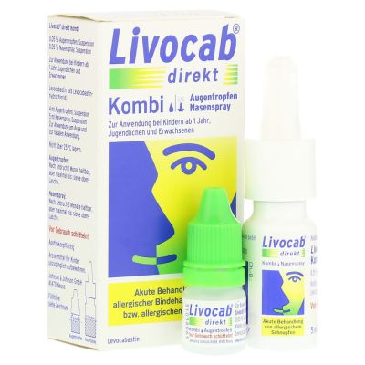 Livocab Direkt Kombi 4ml Augentropfen+5ml Nasenspray