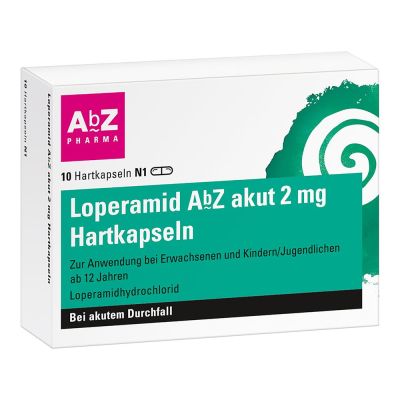 LOPERAMID AbZ akut 2 mg Hartkapseln