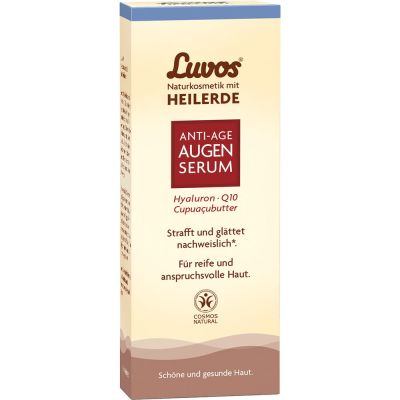 Luvos Anti-Age Augenserum mit Heilerde, Hyaluron & Q10