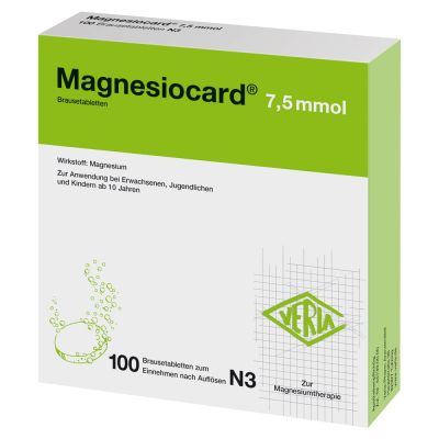 Magnesiocard 7.5 mmol Brausetabletten