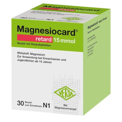 Magnesiocard retard 15mmol