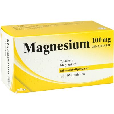 Magnesium 100mg Jenapharm Tabletten