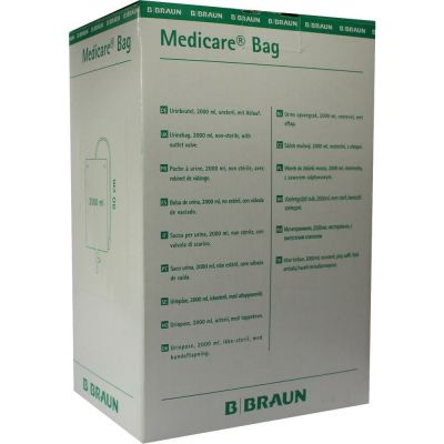 Medicare Bag Bettbeutel 2 Liter, unsteril
