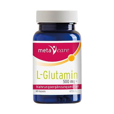metacare L-Glutamin Kapseln - Aminosäure für den Darm