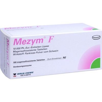 Mezym F Magensaftresistente Tabletten