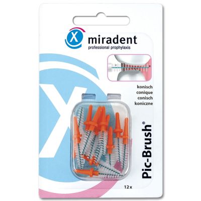 Miradent Pic-Brush Ersatzbürsten conical