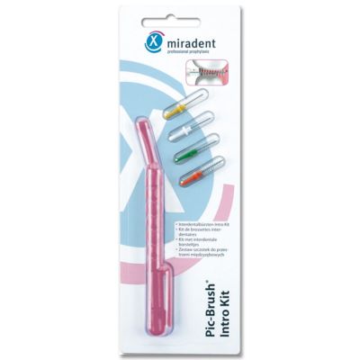 Miradent Pic-Brush Intro Kit pink
