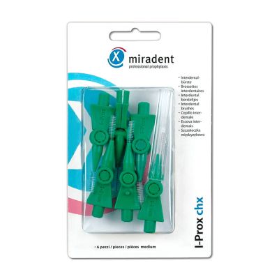 Miradent Interdentalbürste I-Prox chx grün