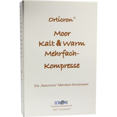 Moor Kalt+Warm Mehrfachkompressen ORTICRON 12x29cm
