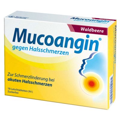 Mucoangin Waldbeere 20 mg Lutschtabletten