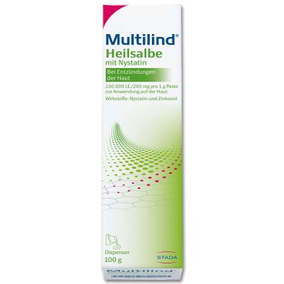 MULTILIND Heilsalbe mit Nystatin u. Zinkoxid