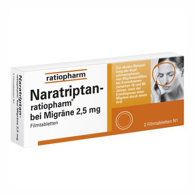 NARATRIPTAN-ratiopharm bei Migräne Filmtabletten