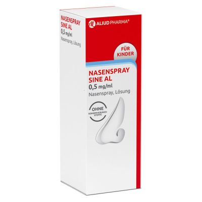 NASENSPRAY sine AL 0,5 mg/ml Nasenspray für Kinder