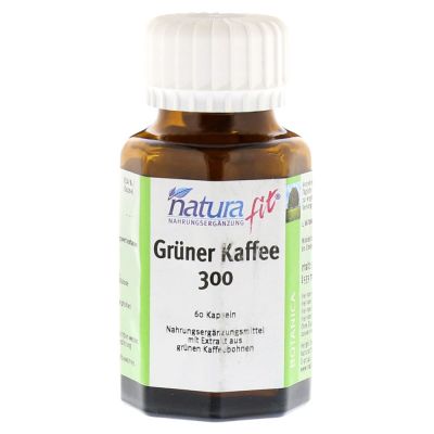 NATURAFIT grüner Kaffee 300 Extrakt Kapseln