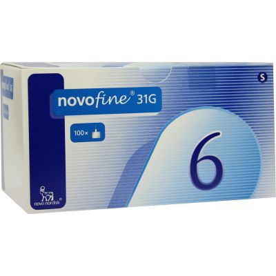 NOVOFINE 6 Kanülen 0.25x6mm