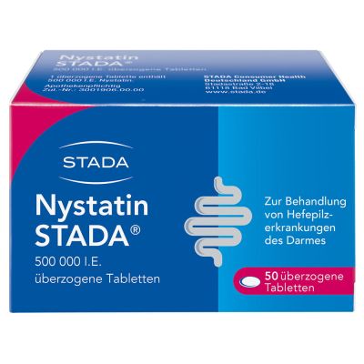 Nystatin STADA 500.000 über.Tabletten internationale Einheit