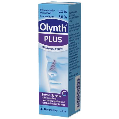 OLYNTH Plus 0,1%/5% für Erwachsene Nasenspray ohne Konservierungsstoffe