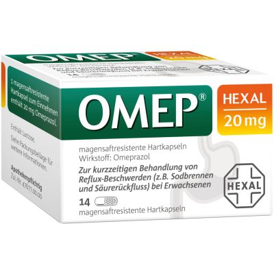 OMEP HEXAL 20 mg magensaftresistente Hartkapseln