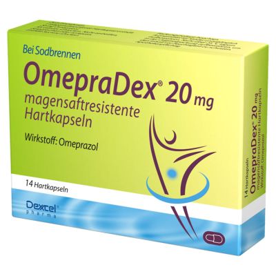 OmepraDex 20 mg magensaftresistente Hartkapseln