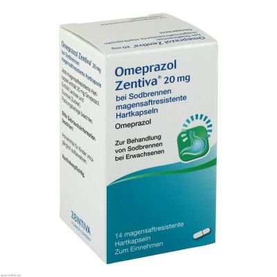 OMEPRAZOL Zentiva 20 mg