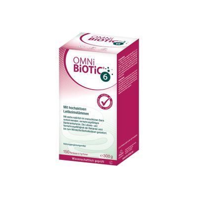 OMNi-BiOTiC 6 stärkt die gesunde Darmflora
