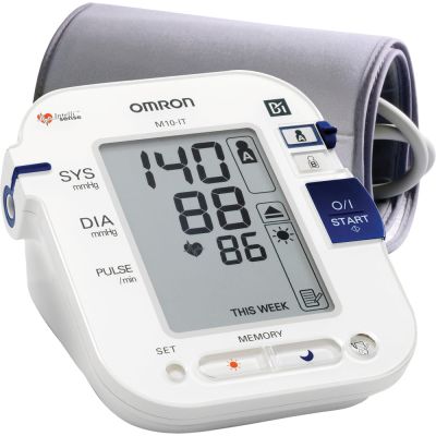 OMRON M10-IT Oberarm Blutdruckmessger+PC Schnittst