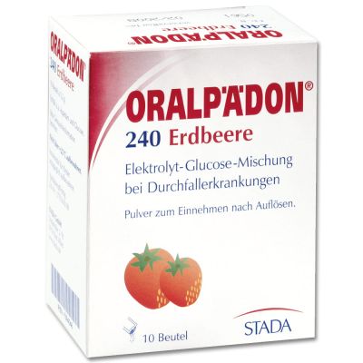 Oralpädon 240 Erdbeere Beutel