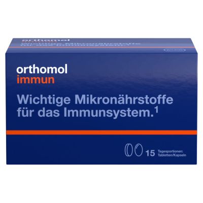 ORTHOMOL Immun 15 Tablette/Kapsel Kombipackung