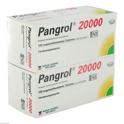 PANGROL 20000 magensaftresistente Tabletten