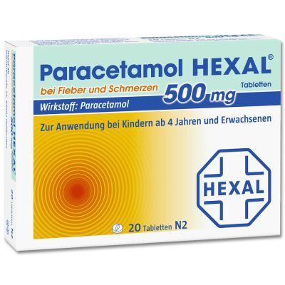 Paracetamol 500mg Hexal bei Fieber und Schmerzen