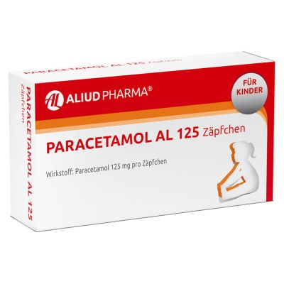 Paracetamol AL 125 Säuglingssuppositorien