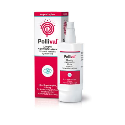 Pollival 0,5mg/ml Augentropfen bei allergischen Reizungen