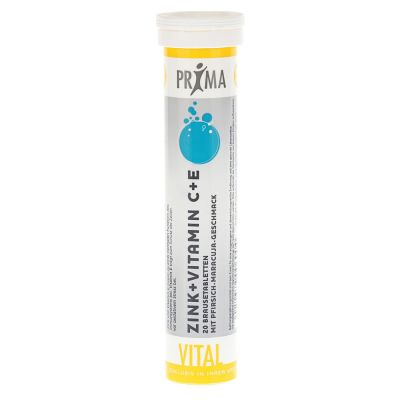 PRIMA VITAL Zink+Vitamin C+E Brausetabletten