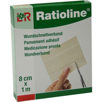 Ratioline sensitive Wundschnellverband 8cmx1m