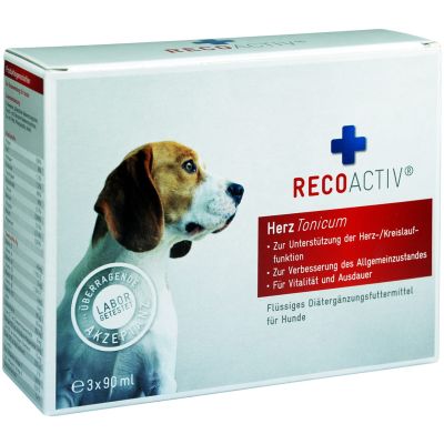 RECOACTIV Herz Tonicum für Hunde Kurpackung