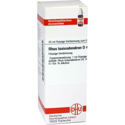 RHUS TOX D 4 Dilution