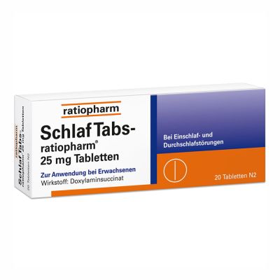 SchlafTabs-ratiopharm 25mg Tabletten