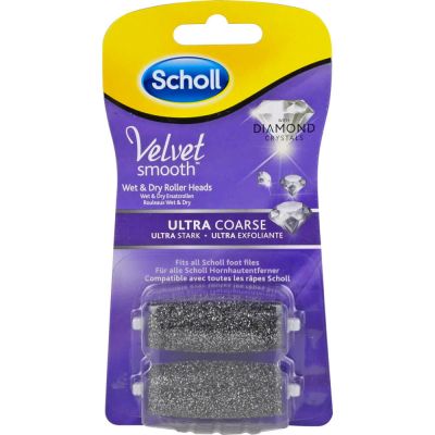 SCHOLL Velvet smooth Pedi Wet & Dry Ersatzrollen ultra stark