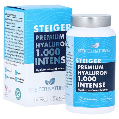 STEIGER Premium Hyaluron 1.000 Intense Tabletten